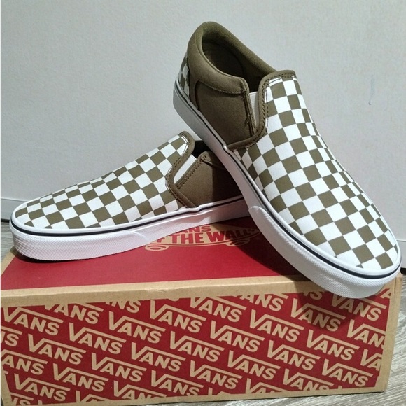 Vans Other - VANS ASHER CHECK OLV SUB 609 LOT 5128
